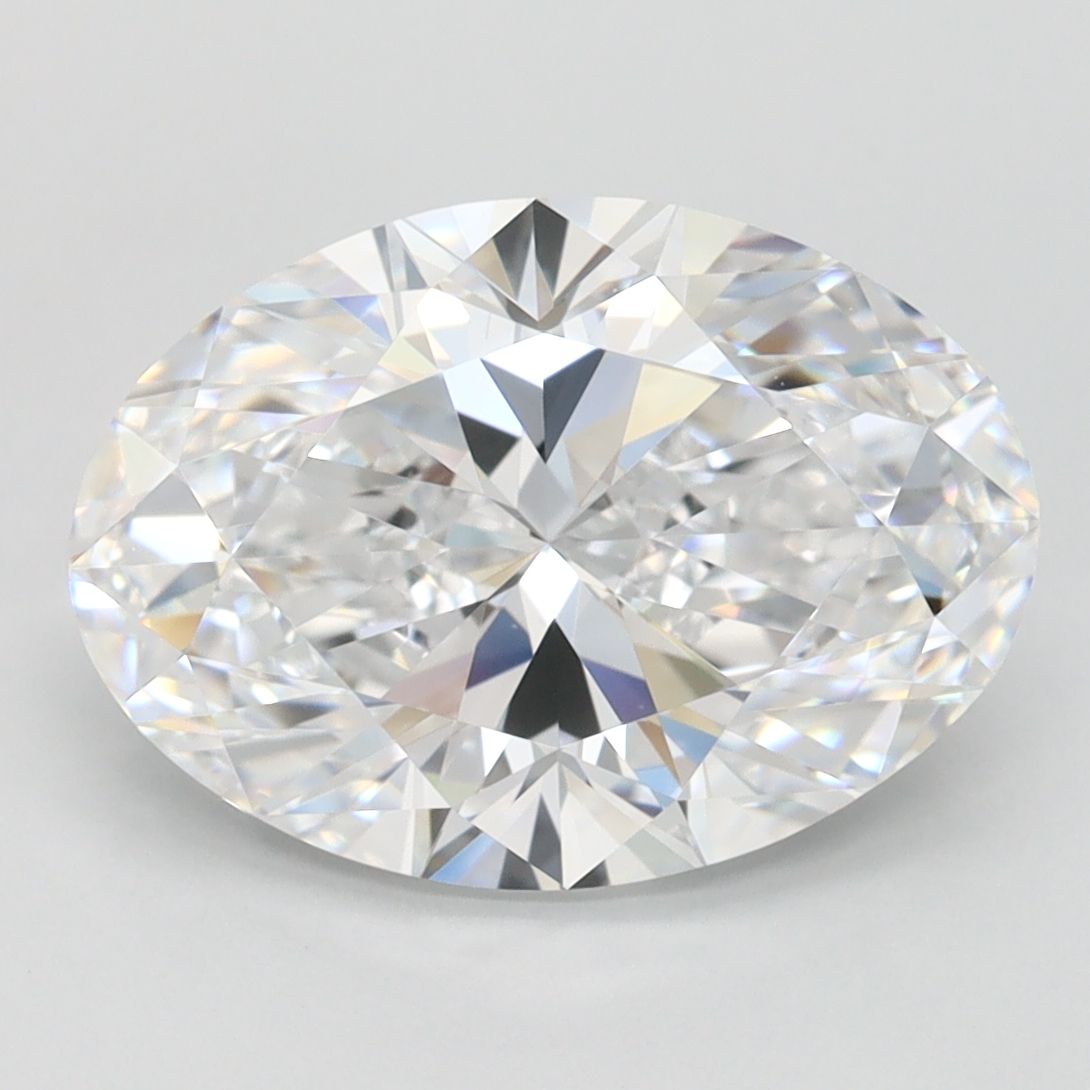 3.02 ct. oval Lab Grown Diamond front image