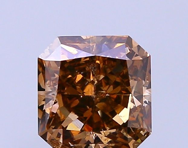 2 Carat Radiant Diamond Light Brown SI2