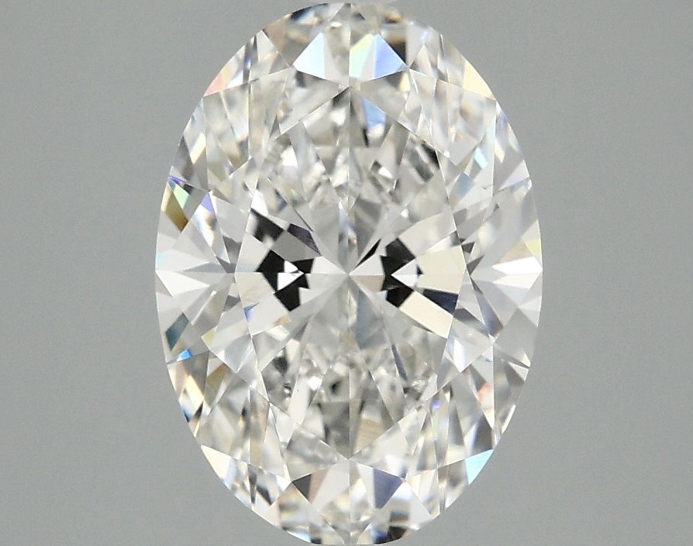 3.08 ct. oval Lab Grown Diamond front image