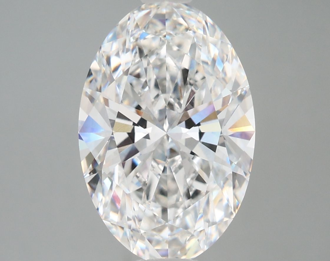 4.08 ct. oval Lab Grown Diamond front image