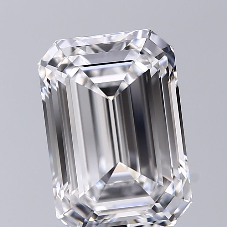 2.73 ct. emerald Lab Grown Diamond front image