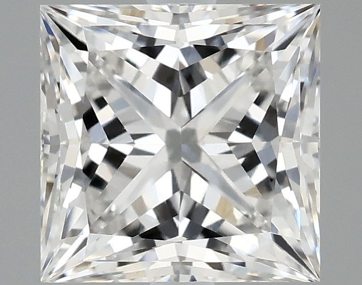 2.10 ct. princess Lab Grown Diamond front image