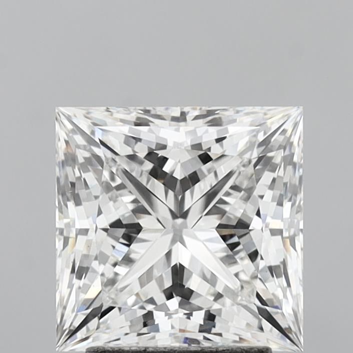 3.04 ct. princess Lab Grown Diamond front image