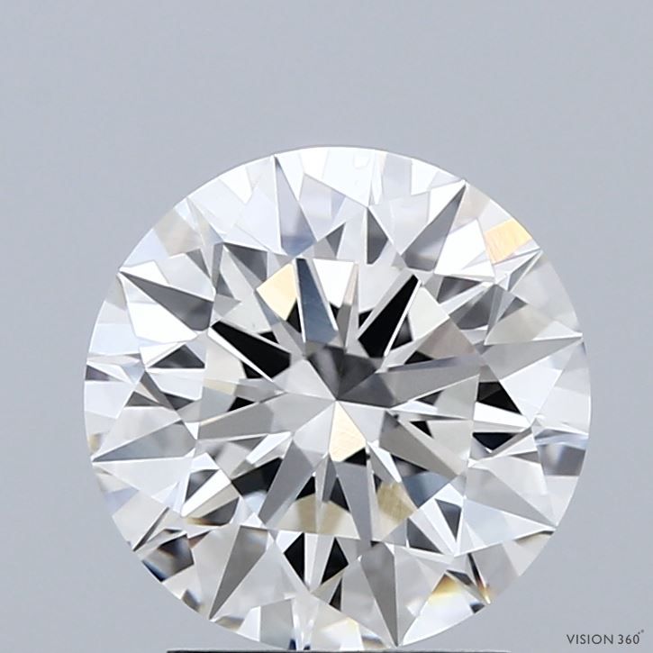 2.54 ct. round Lab Grown Diamond front image