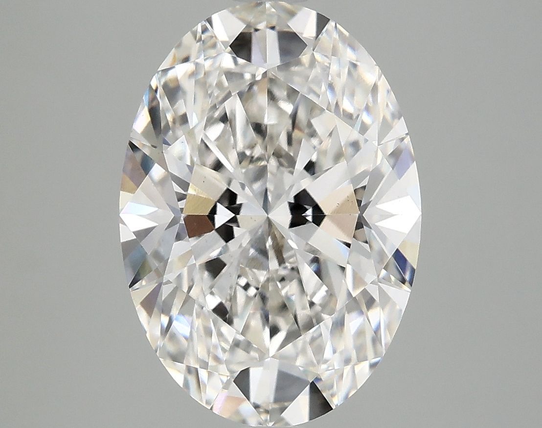 4.10 ct. oval Lab Grown Diamond front image