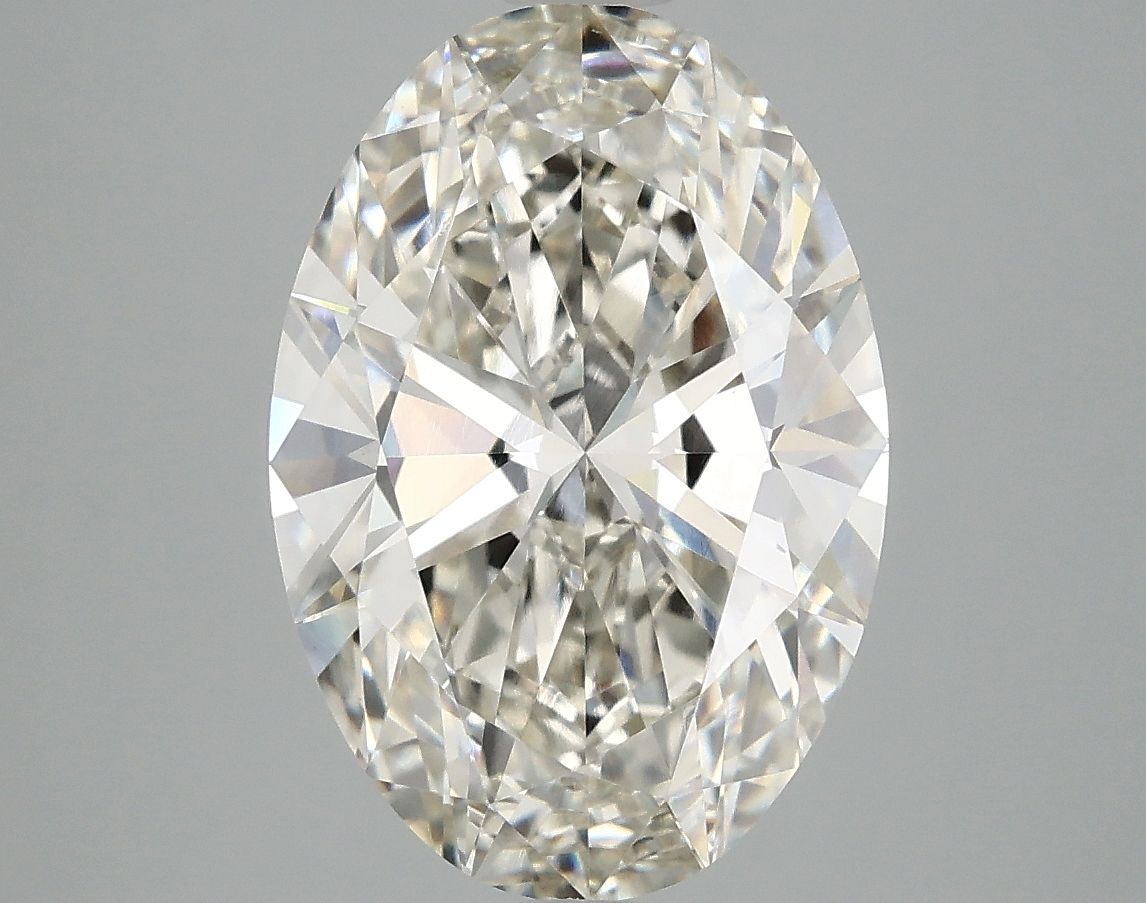 3.95 ct. oval Lab Grown Diamond front image