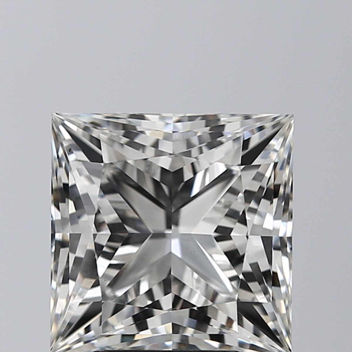 4.11 ct. princess Lab Grown Diamond front image