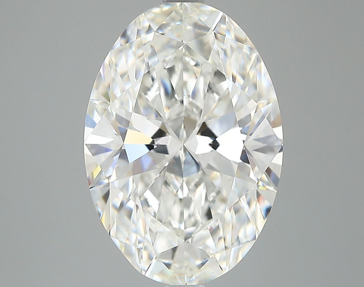 4.09 ct. oval Lab Grown Diamond front image