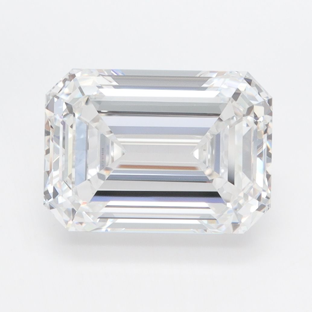 Diament LG szmaragdowy, 3.87 ct, D, IF