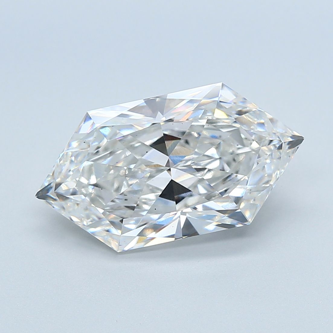 6.06 ct lab-grown Hexagonal Diamond