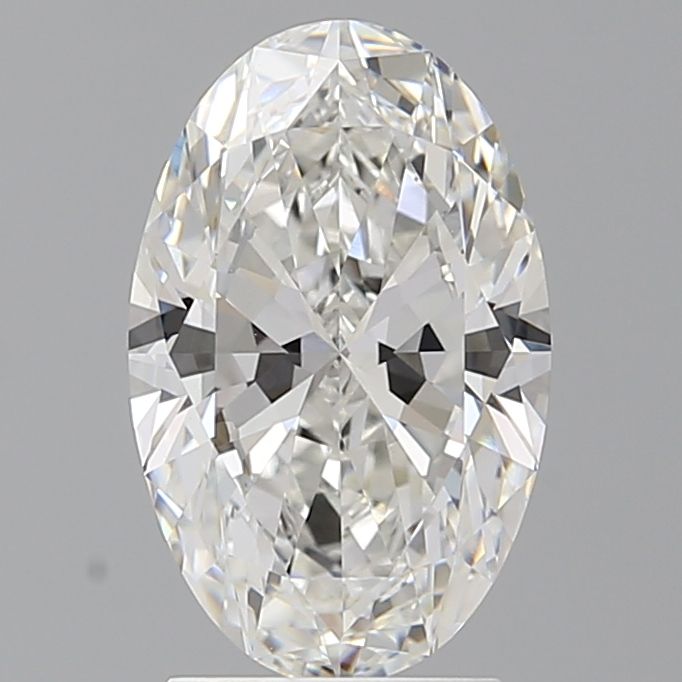 2.56 ct. oval Lab Grown Diamond front image