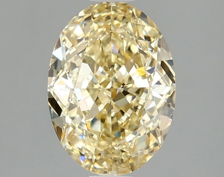 2.10 ct. oval Lab Grown Diamond front image