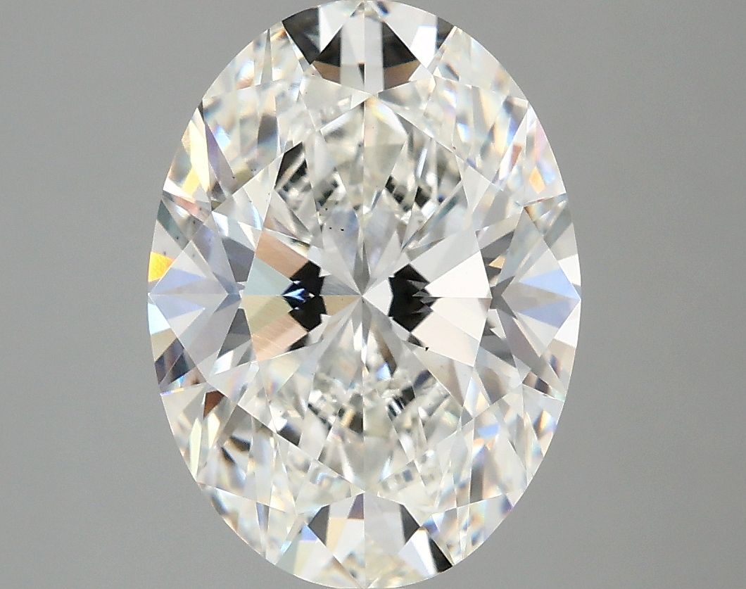 4.02 ct. oval Lab Grown Diamond front image