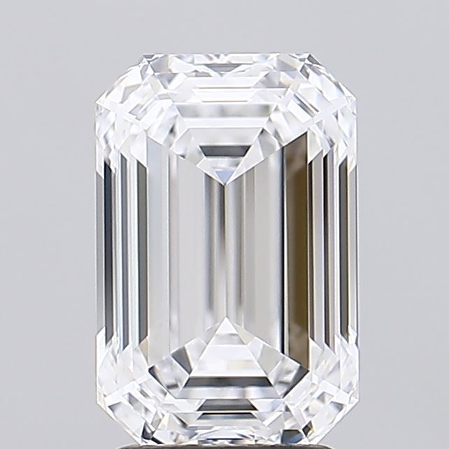 3.42 ct. emerald Lab Grown Diamond front image