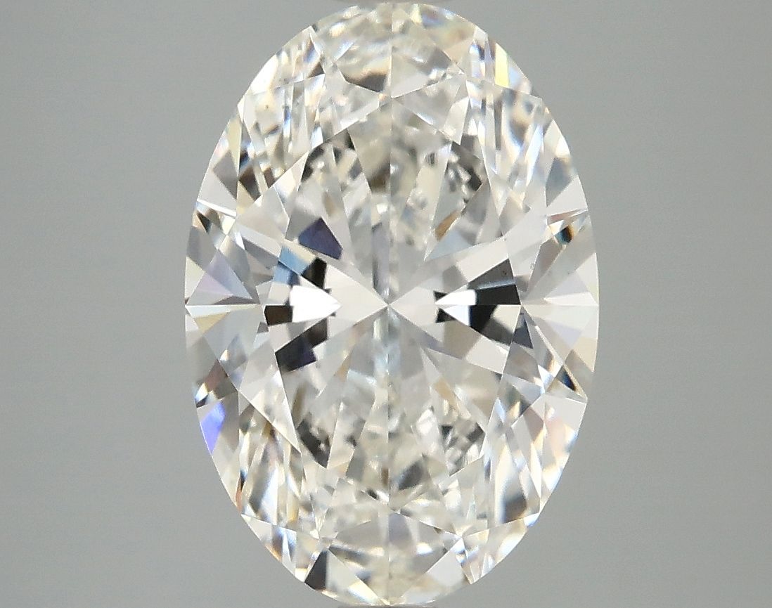 3.92 ct. oval Lab Grown Diamond front image
