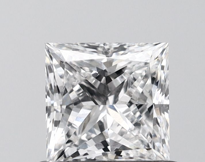 0.74 ct. princess Lab Grown Diamond front image