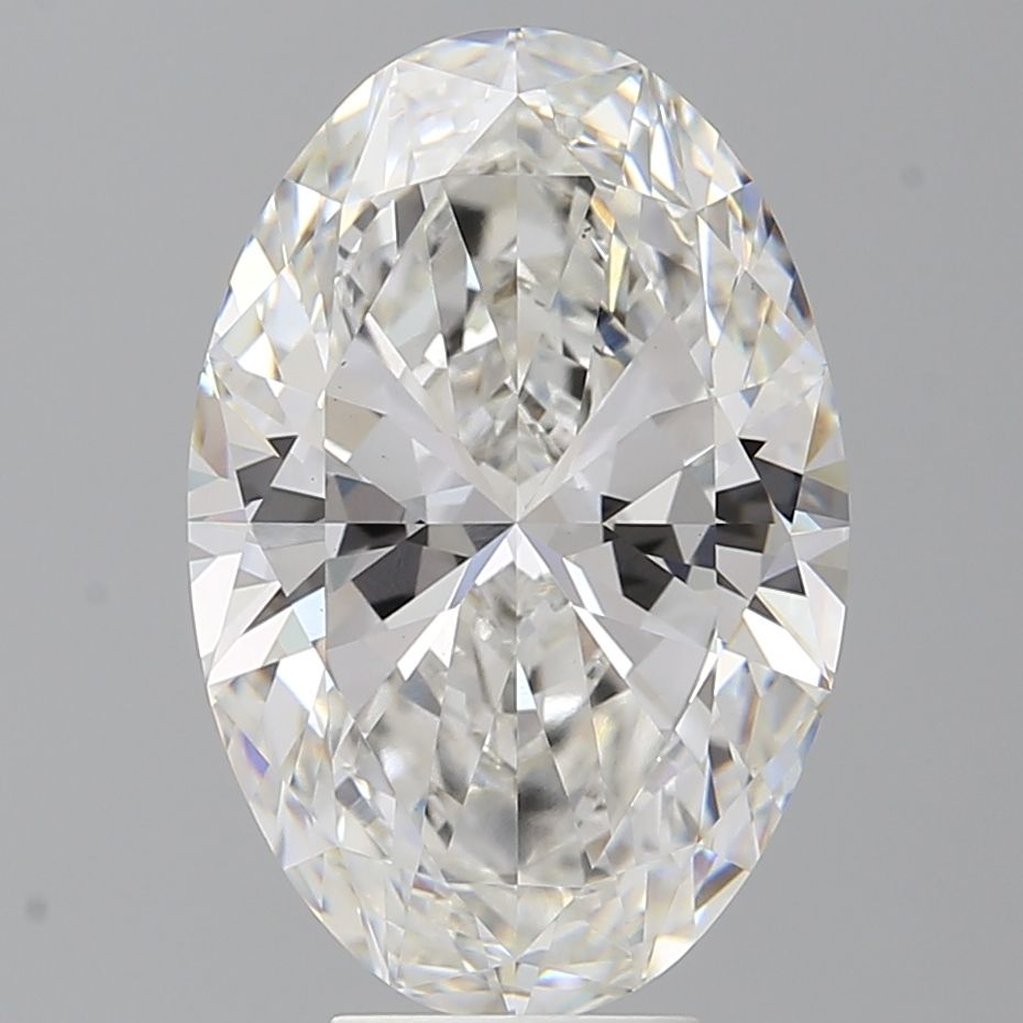 6.60 ct. oval Lab Grown Diamond front image