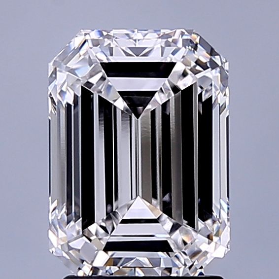 2.55 ct. emerald Lab Grown Diamond front image