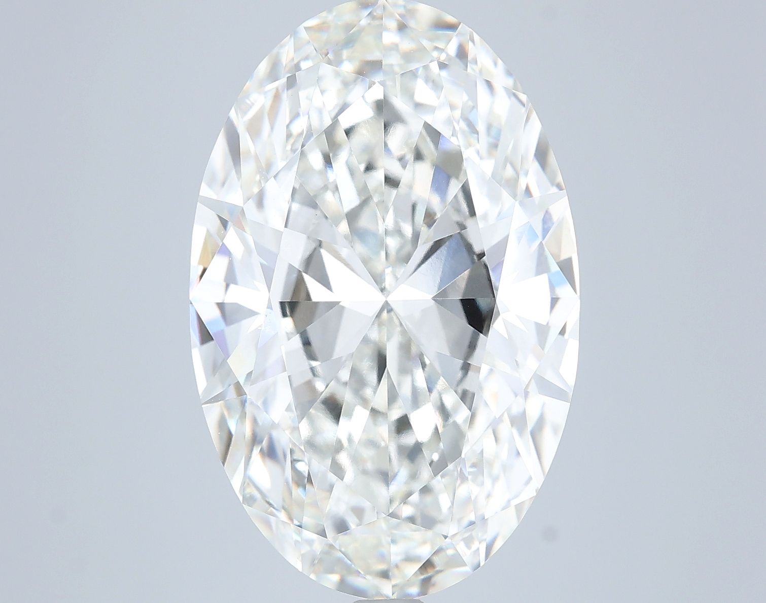 9.51 ct. oval Lab Grown Diamond front image