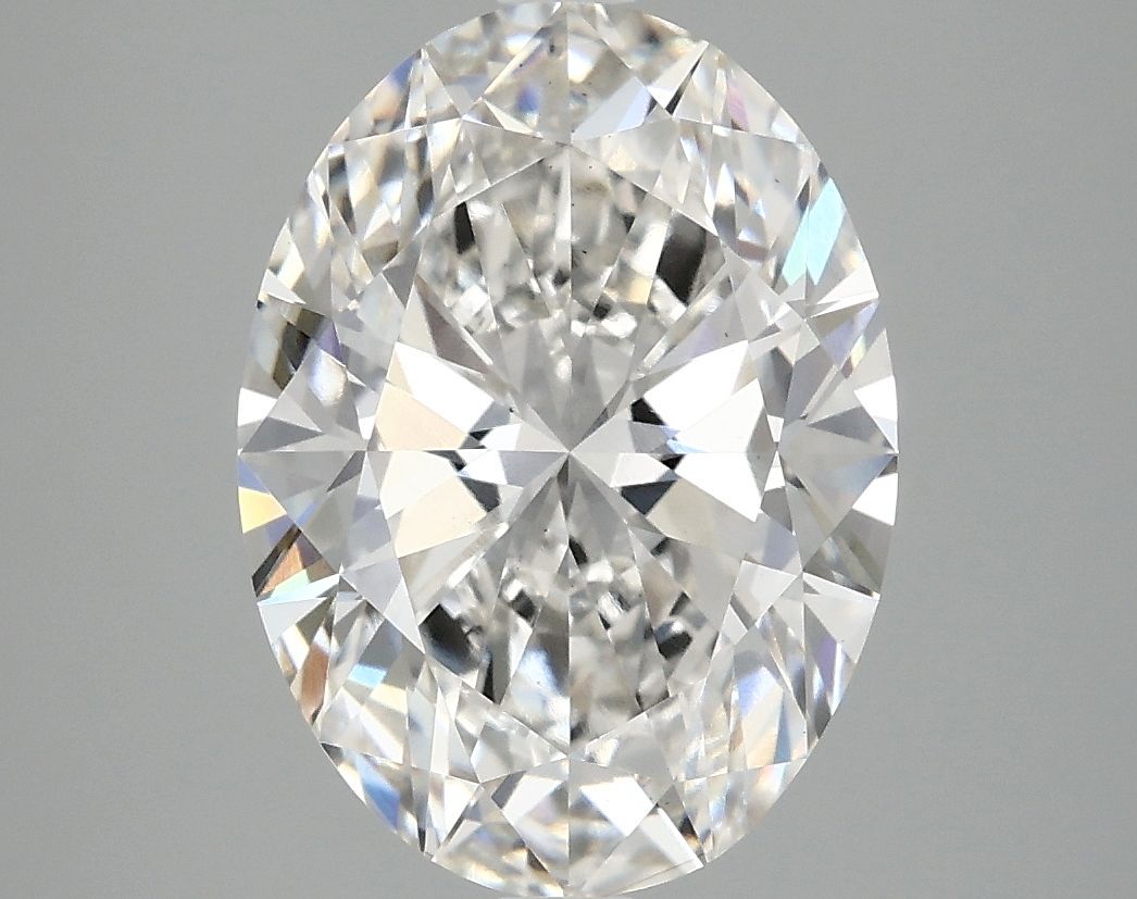 3.94 ct. oval Lab Grown Diamond front image