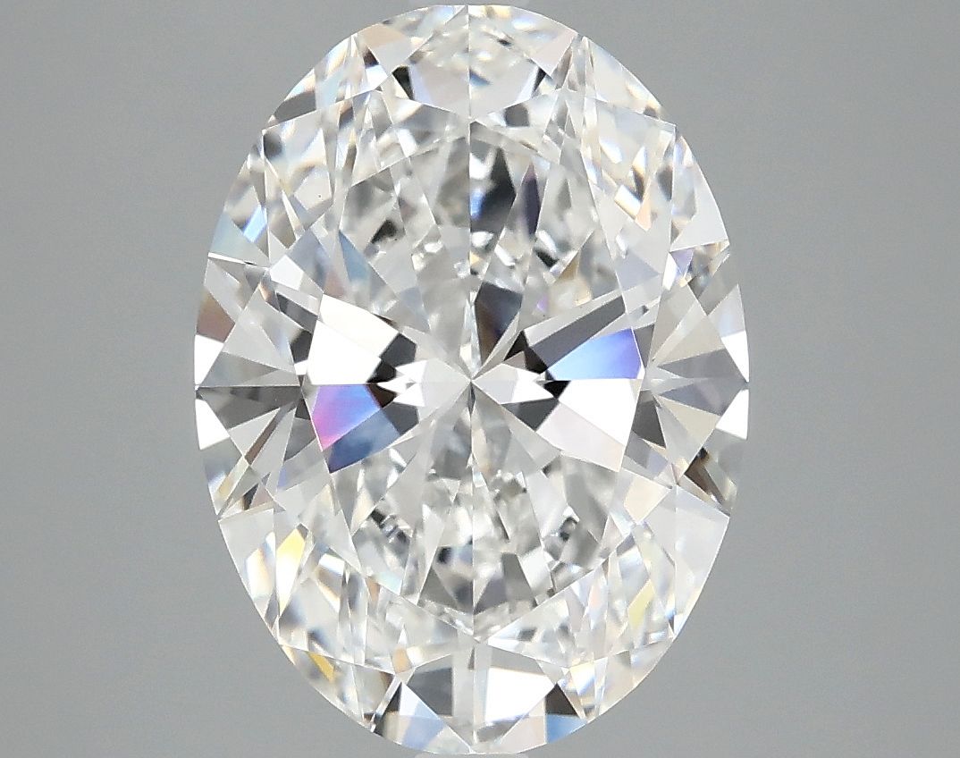 4.05 ct. oval Lab Grown Diamond front image