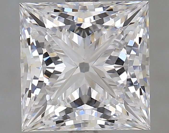 3.04 ct. princess Lab Grown Diamond front image