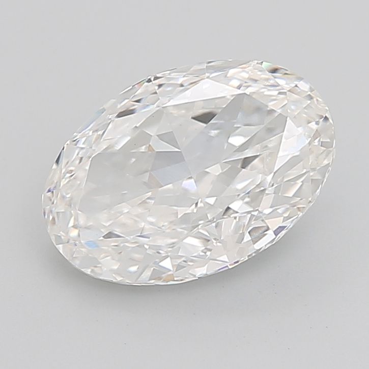 6.08 ct. oval Lab Grown Diamond front image