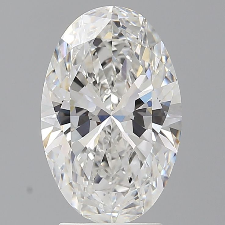 3.10 ct. oval Lab Grown Diamond front image
