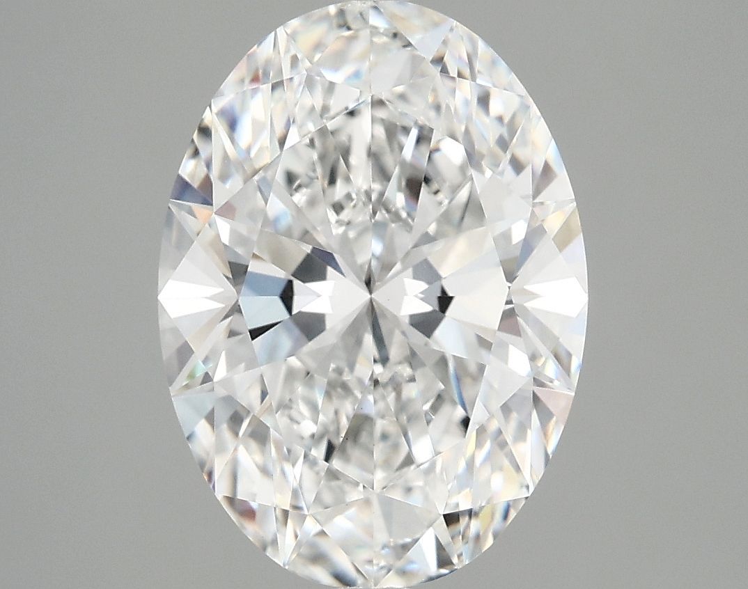 3.94 ct. oval Lab Grown Diamond front image