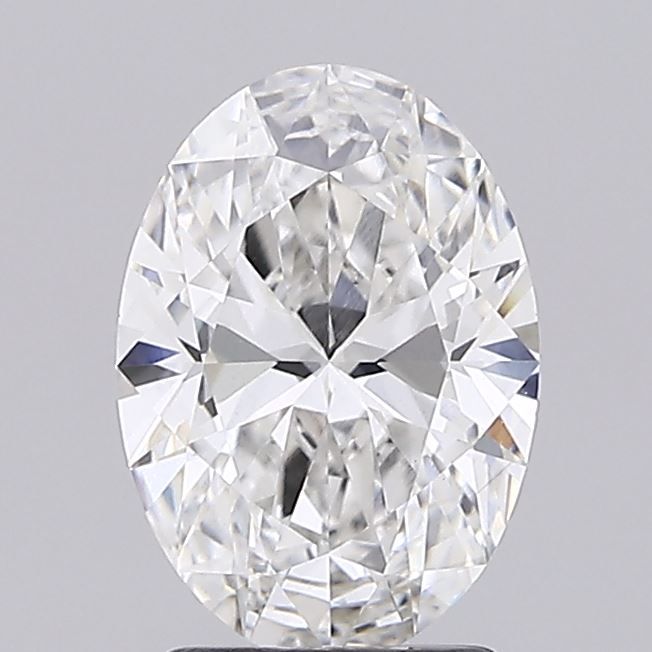 2.07 ct. oval Lab Grown Diamond front image