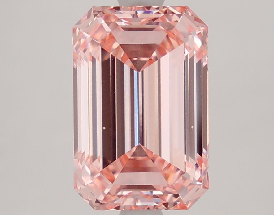 3.33 ct. emerald Lab Grown Diamond front image