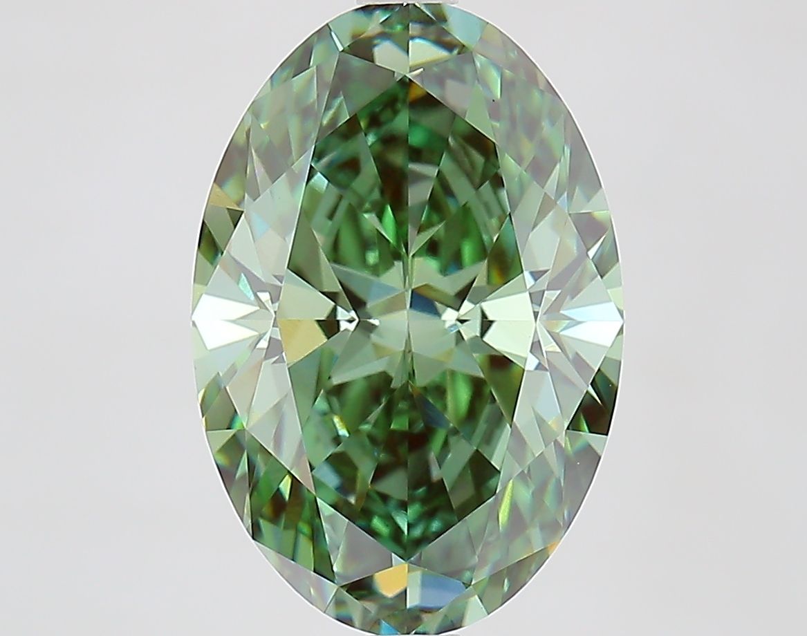 4.70 ct. oval Lab Grown Diamond front image