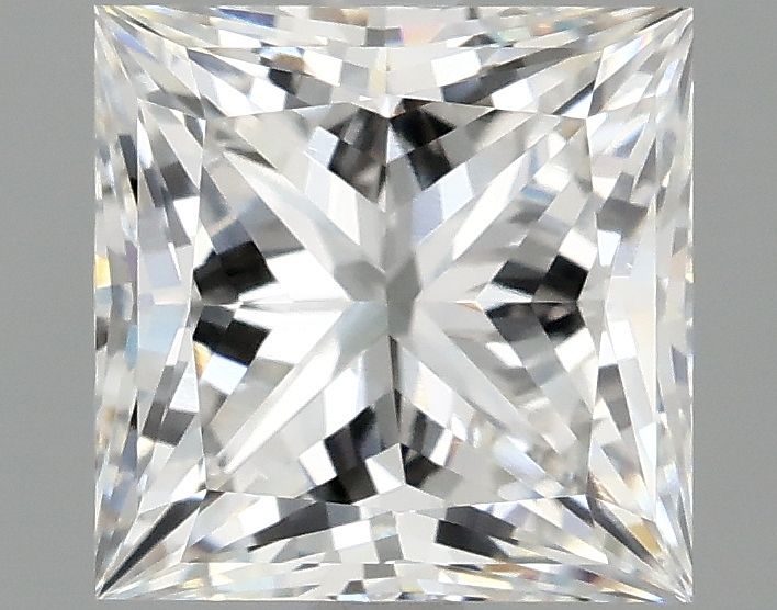 2.10 ct. princess Lab Grown Diamond front image