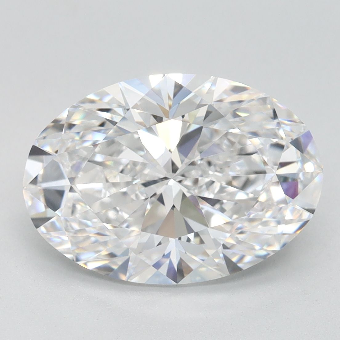 3.04 ct. oval Lab Grown Diamond front image