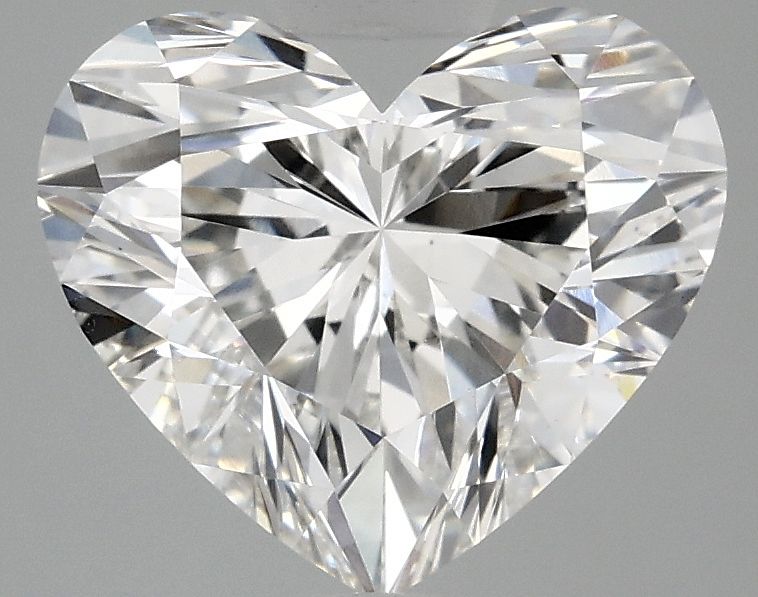3.06 carat f VS1 EX Cut IGI heart diamond