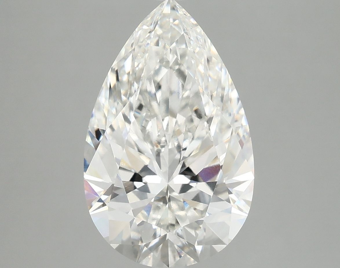 4.10 ct. pear Lab Grown Diamond front image