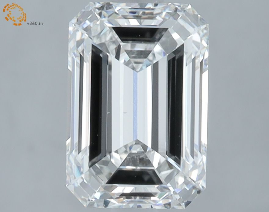 2.50 ct. emerald Lab Grown Diamond front image