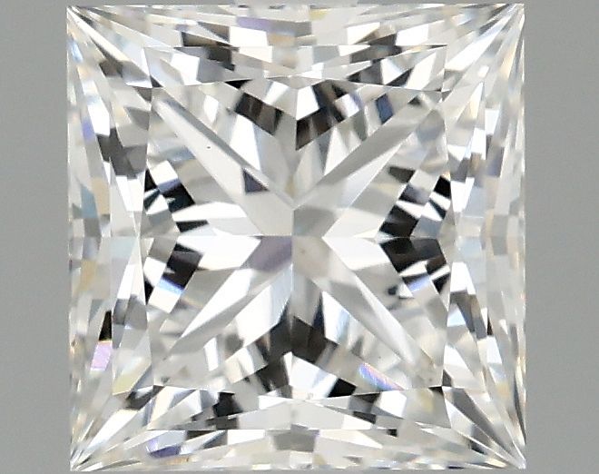 2.10 ct. princess Lab Grown Diamond front image