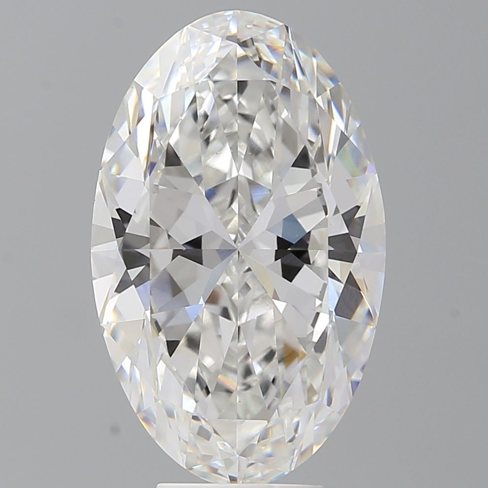 7.56 ct. oval Lab Grown Diamond front image