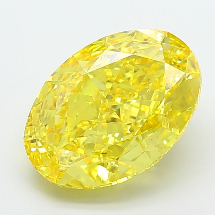 6.01 ct. oval Lab Grown Diamond front image