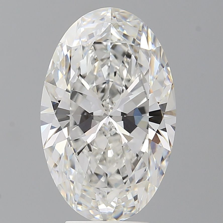 5.52 ct. oval Lab Grown Diamond front image