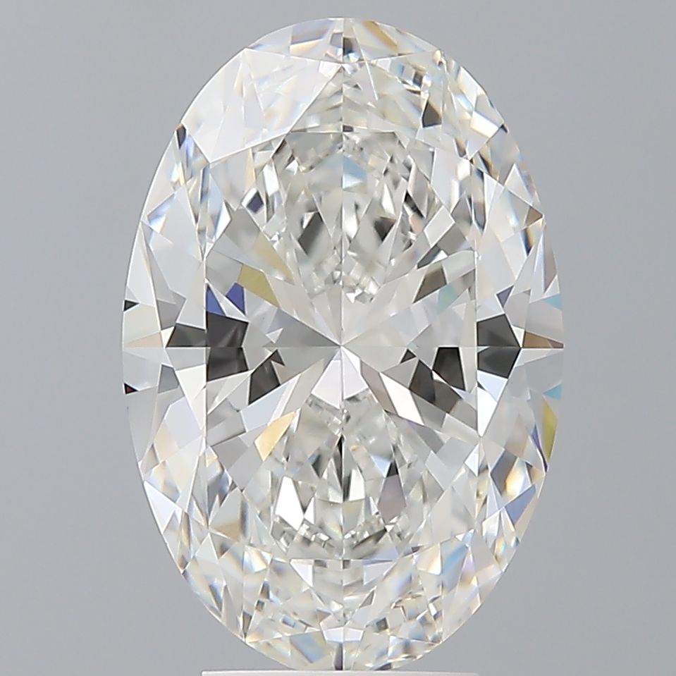 5.01 ct. oval Lab Grown Diamond front image