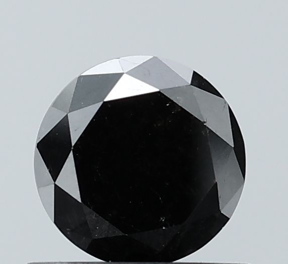 0.81 Carat Round Diamond Black VS2