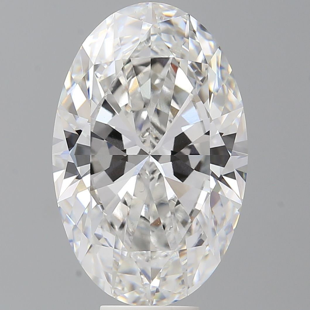 9.59 ct. oval Lab Grown Diamond front image