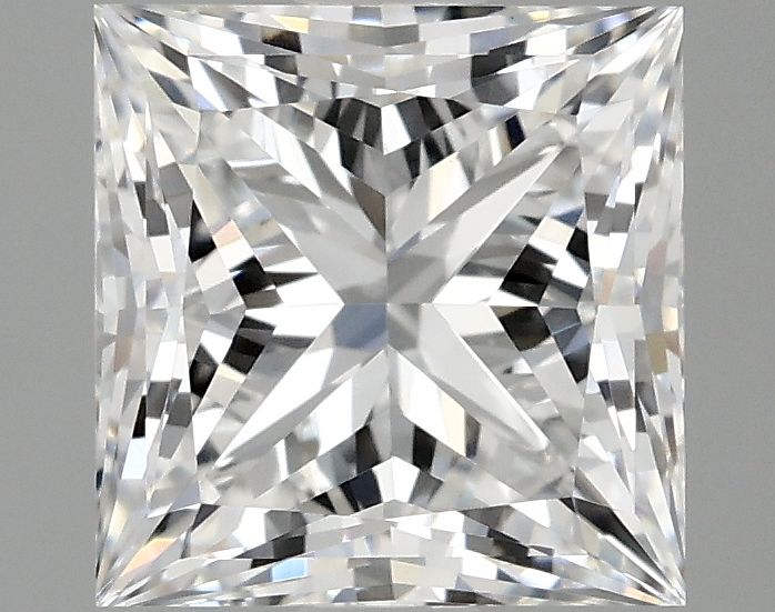 2.09 ct. princess Lab Grown Diamond front image
