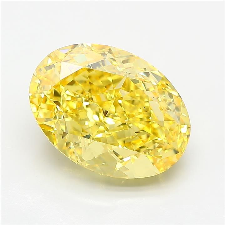 6.12 ct. oval Lab Grown Diamond front image