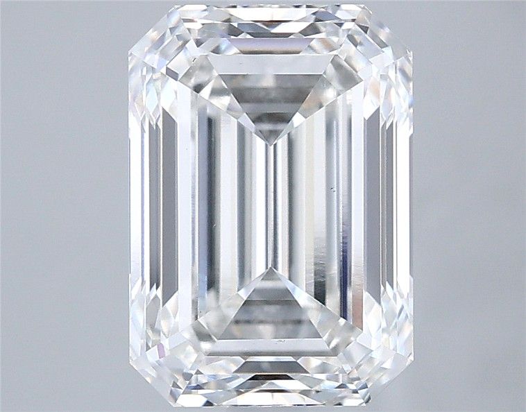 3.78 ct. emerald Lab Grown Diamond front image
