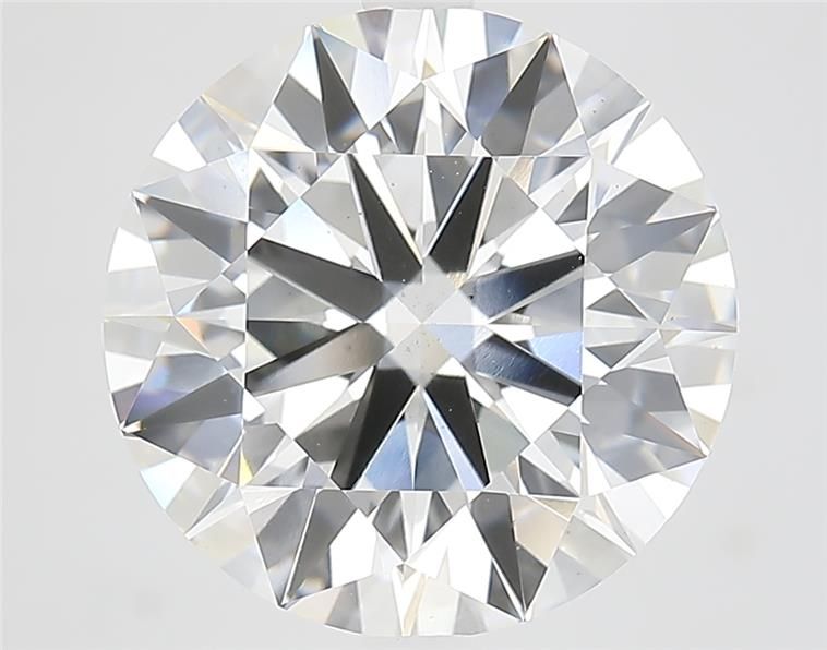 6.01 ct. round Lab Grown Diamond front image