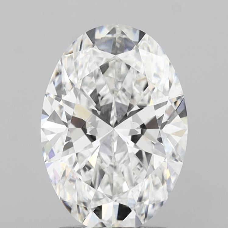 2.04 ct. oval Lab Grown Diamond front image