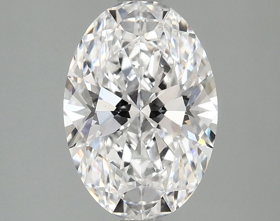 2.10 ct. oval Lab Grown Diamond front image